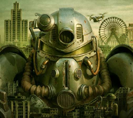 Fallout 76: Atlantic City Boardwalk Paradise Mobile Horizontal fond d'cran