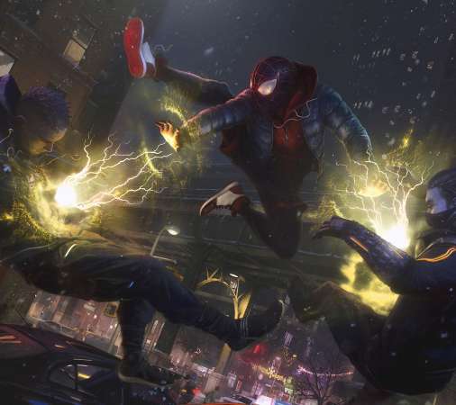 Spider-Man: Miles Morales Mobile Horizontal fond d'cran
