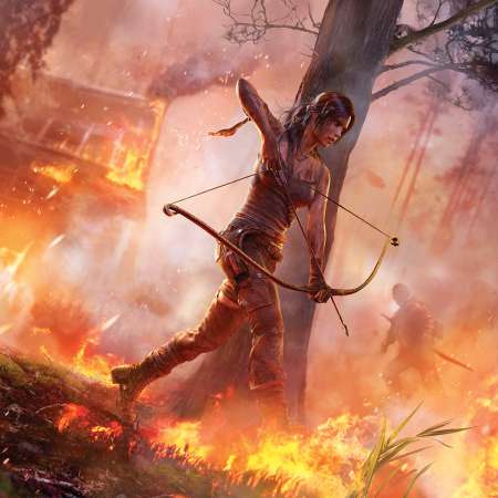 Tomb Raider Mobile Horizontal fond d'cran