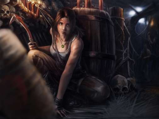 Tomb Raider fan art Mobile Horizontal fond d'cran