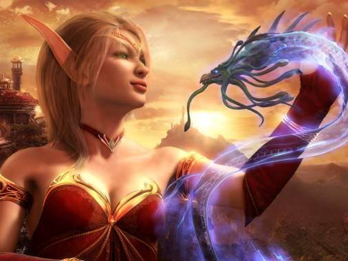 World of Warcraft Mobile Horizontal fond d'cran