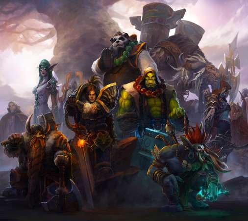 World of Warcraft Mobile Horizontal fond d'cran