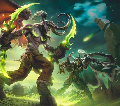 World of Warcraft: Burning Crusade Classic Mobile Horizontal fond d'cran