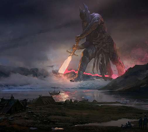 God of War: Ragnarok Mobile Horizontal fond d'cran