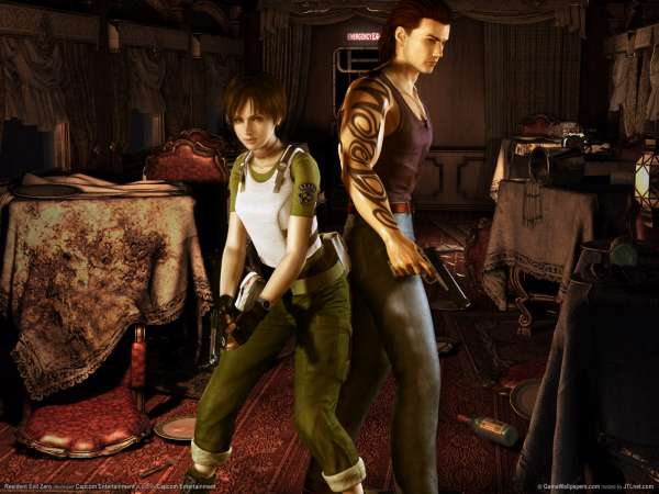Resident Evil Zero fond d'cran
