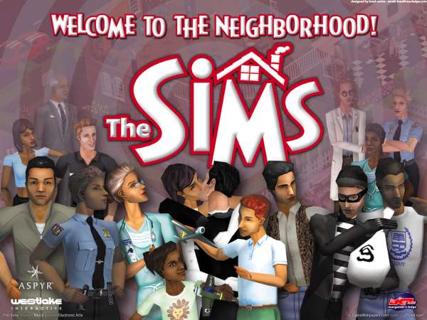 The Sims fond d'cran