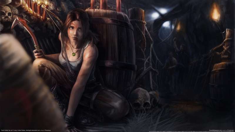 Tomb Raider fan art fond d'cran