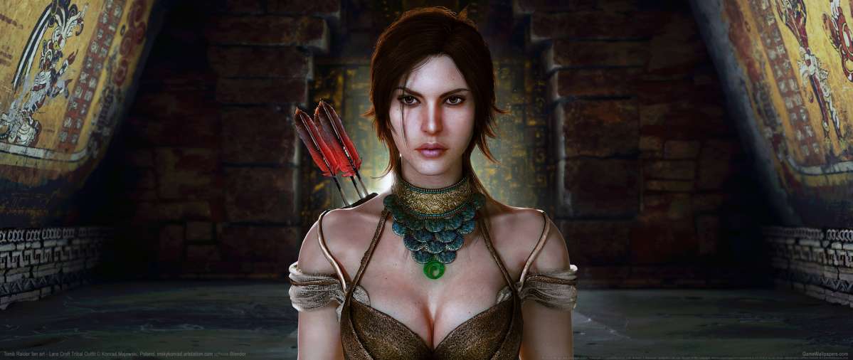 Tomb Raider fan art ultrawide fond d'cran 10