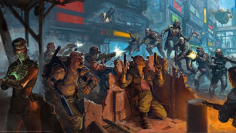 Cyberpunk 2077: Gangs of Night City fond d'cran
