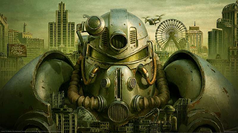 Fallout 76: Atlantic City Boardwalk Paradise fond d'cran