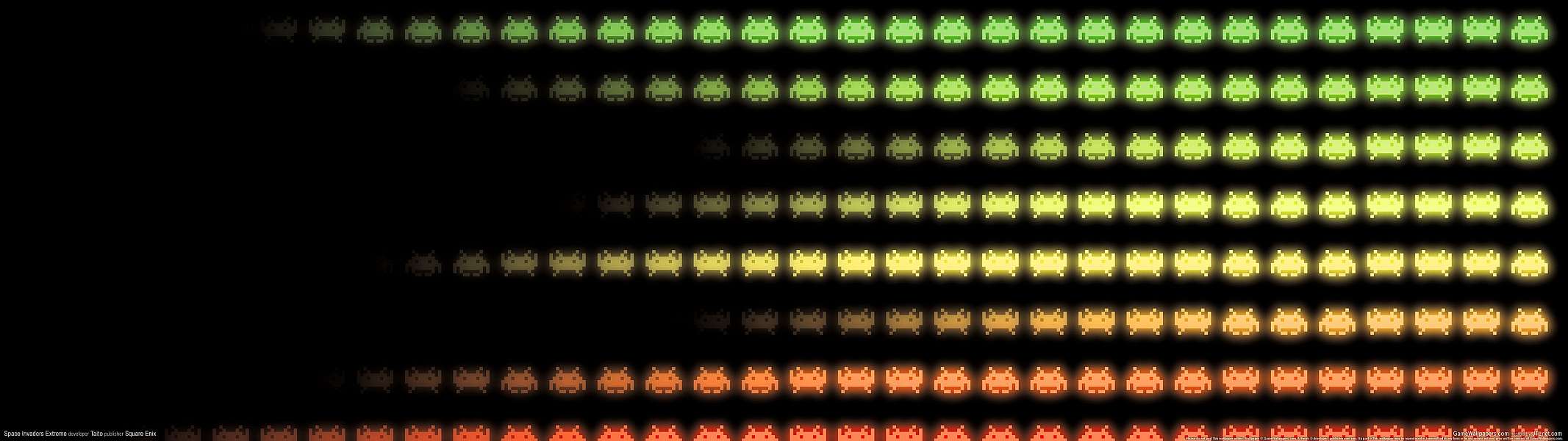 Space Invaders Extreme dual screen fond d'cran