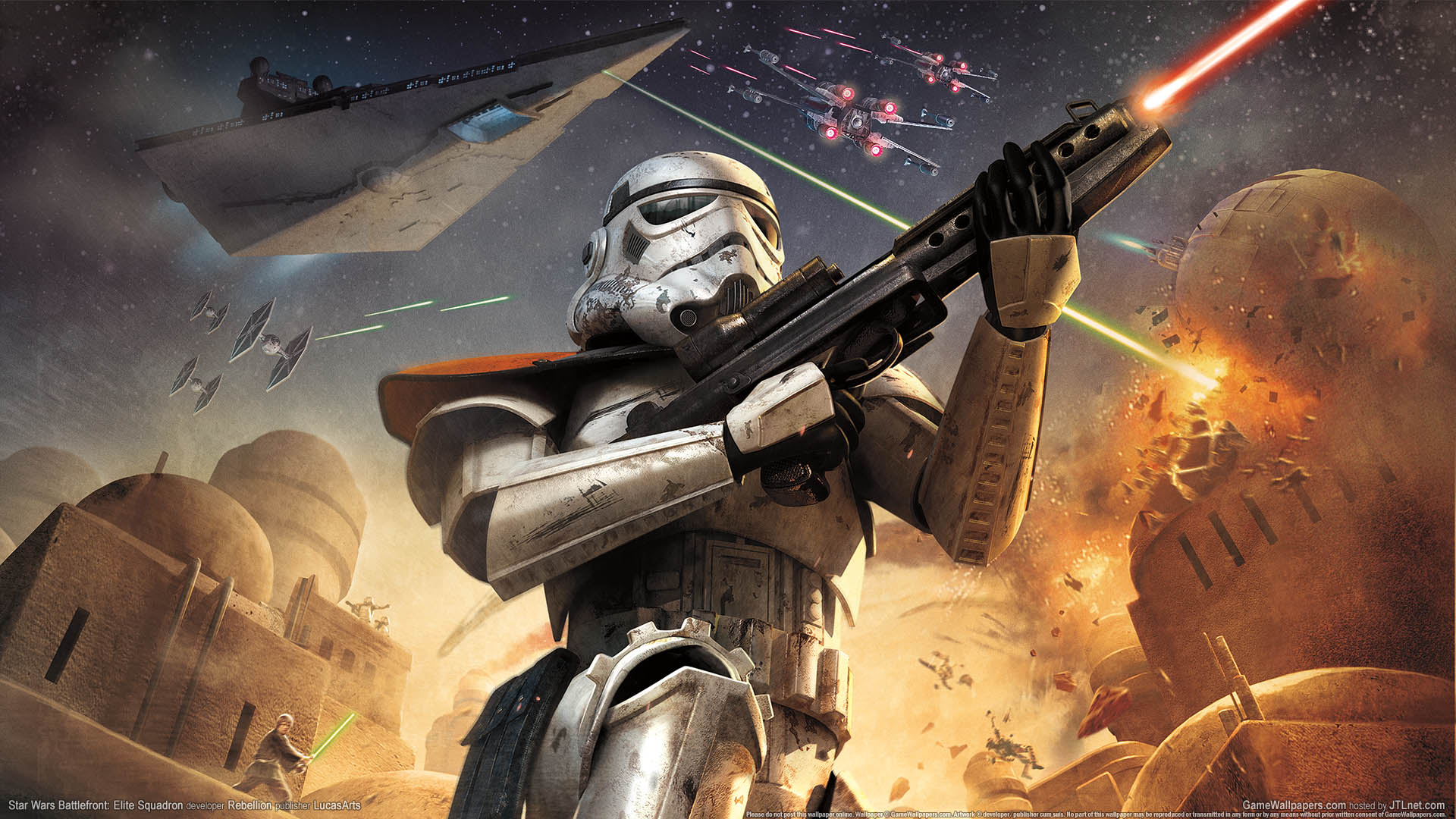 Star Wars Battlefront: Elite Squadron Fond D'Écran 01 1921080