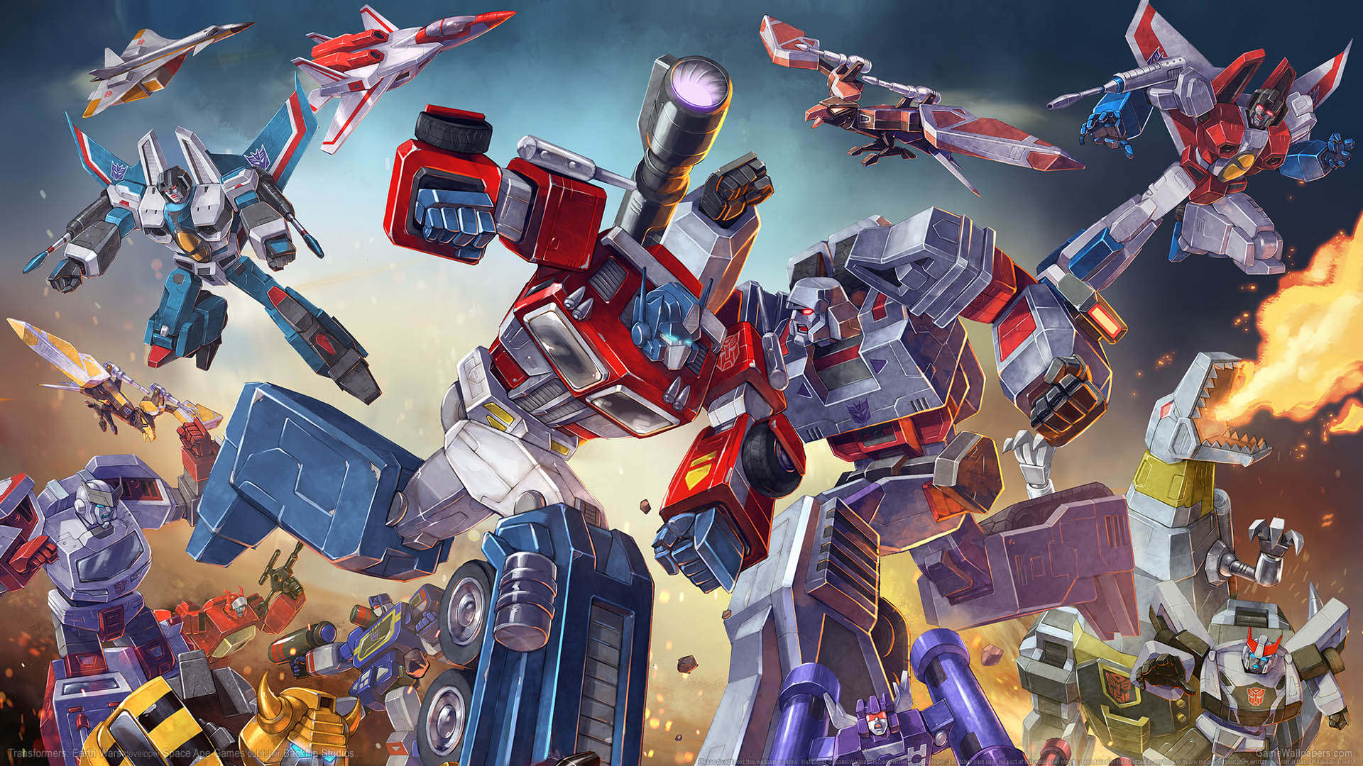 Transformers: Earth Wars fond d'écran 01 1920x1080