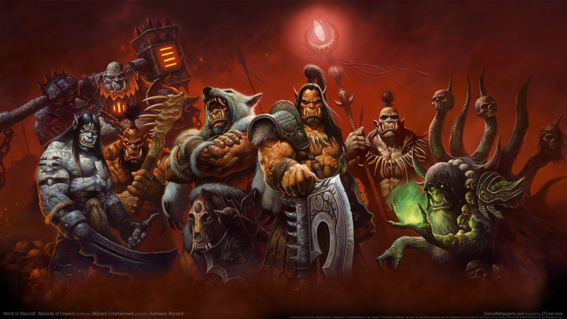 World Of Warcraft: Warlords Of Draenor Fond D'Écran 01 1921080