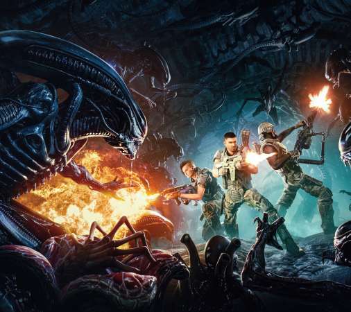 Aliens: Fireteam Mobile Horizontal fond d'cran