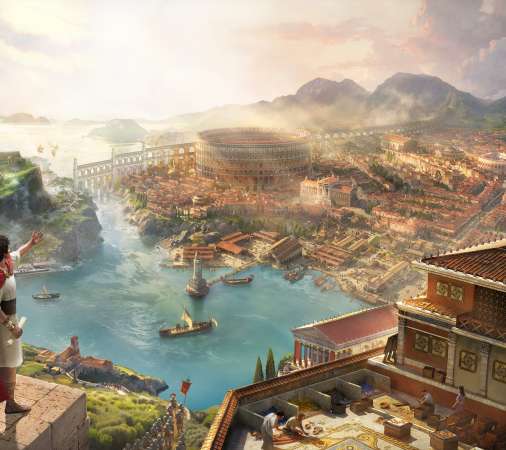 Anno 117: Pax Romana Mobile Horizontal fond d'cran