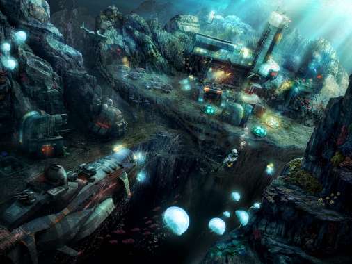 Anno 2070 - Deep Ocean Mobile Horizontal fond d'cran