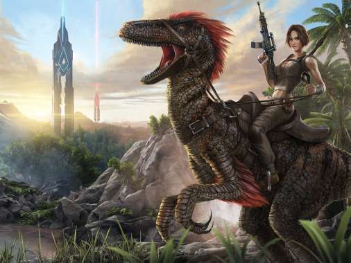 ARK: Survival Evolved Mobile Horizontal fond d'cran