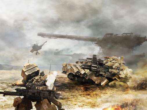 Armored Core 5 Mobile Horizontal fond d'cran