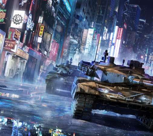 Armored Warfare Mobile Horizontal fond d'cran