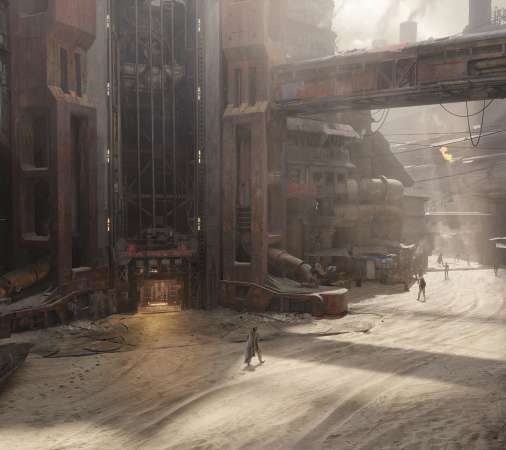 Ashfall Mobile Horizontal fond d'�cran