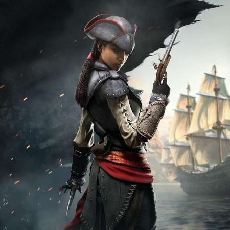 Assassin's Creed 4: Black Flag Mobile Horizontal fond d'cran