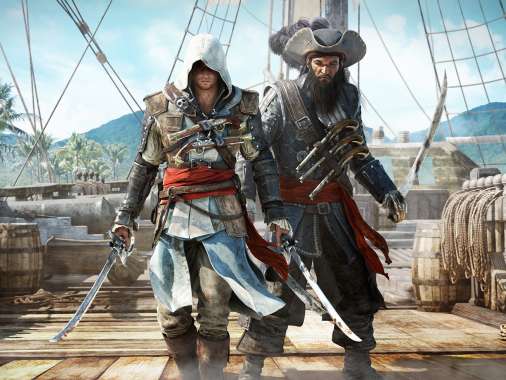 Assassin's Creed 4: Black Flag Mobile Horizontal fond d'cran