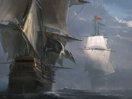 Assassin's Creed 4: Black Flag Mobile Horizontal fond d'cran