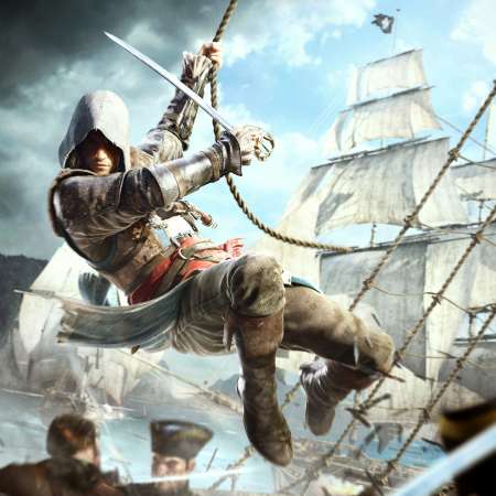 Assassin's Creed 4: Black Flag Mobile Horizontal fond d'cran