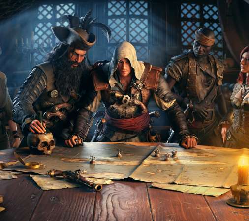 Assassin's Creed: Black Flag Resynced Mobile Horizontal fond d'�cran