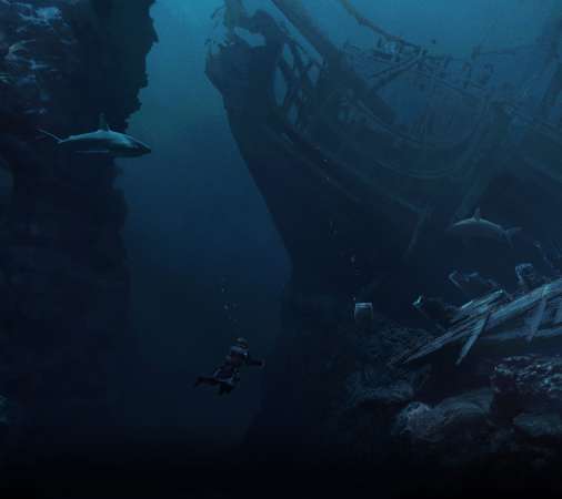 Assassin's Creed: Black Flag Resynced Mobile Horizontal fond d'�cran
