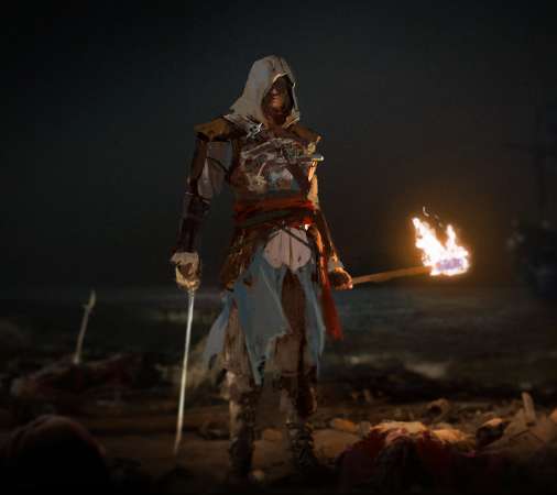 Assassin's Creed: Black Flag Resynced Mobile Horizontal fond d'�cran