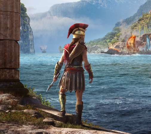 Assassin's Creed: Odyssey Mobile Horizontal fond d'cran