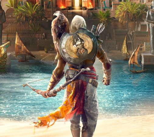 Assassin's Creed: Origins Mobile Horizontal fond d'cran