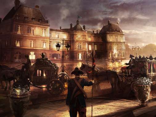 Assassin's Creed: Unity Mobile Horizontal fond d'cran