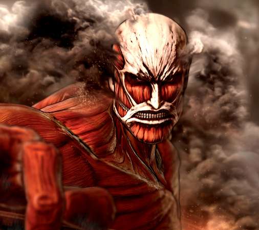 Attack on Titan Mobile Horizontal fond d'cran