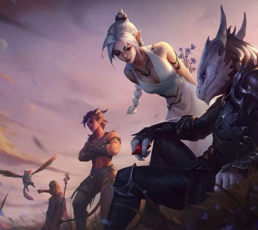 Baldur's Gate 3 fan art Mobile Horizontal fond d'�cran