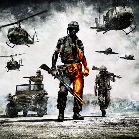 Battlefield: Bad Company 2 Vietnam Mobile Horizontal fond d'cran