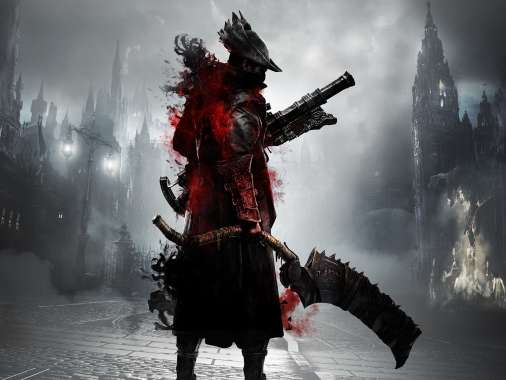 Bloodborne Mobile Horizontal fond d'cran