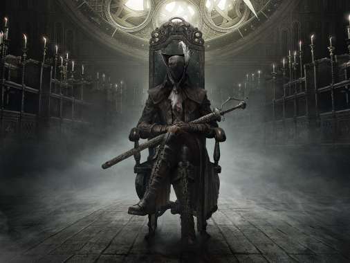 Bloodborne: The Old Hunters Mobile Horizontal fond d'cran