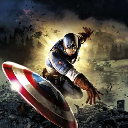 Captain America: Super Soldier Mobile Horizontal fond d'cran