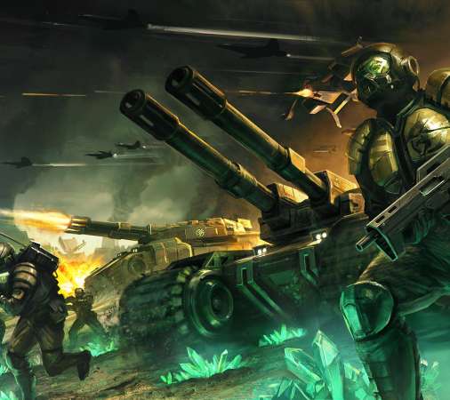 Command & Conquer: Tiberium Alliances Mobile Horizontal fond d'cran