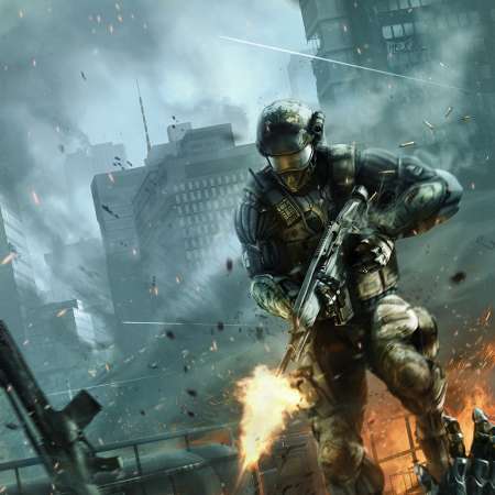 Crysis 2 Mobile Horizontal fond d'cran