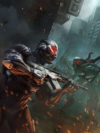 Crysis 2 Mobile Horizontal fond d'cran