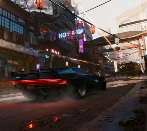 Cyberpunk 2077 Mobile Horizontal fond d'cran