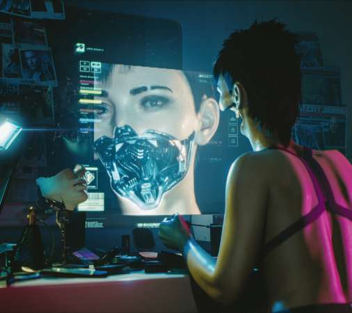 Cyberpunk 2077 Mobile Horizontal fond d'cran