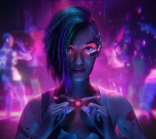 Cyberpunk 2077 Mobile Horizontal fond d'cran