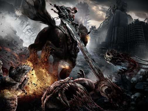 Darksiders: Wrath of War Mobile Horizontal fond d'cran