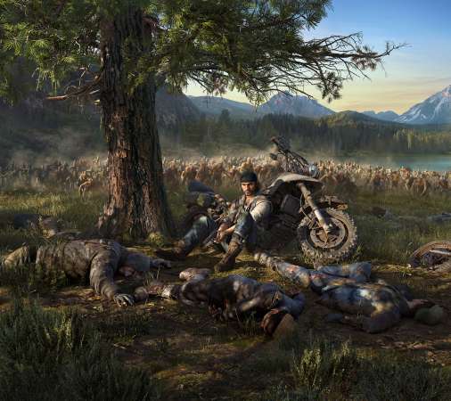 Days Gone Mobile Horizontal fond d'cran