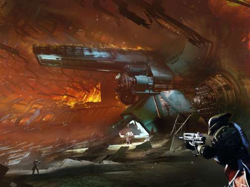 Destiny: The Taken King Mobile Horizontal fond d'cran